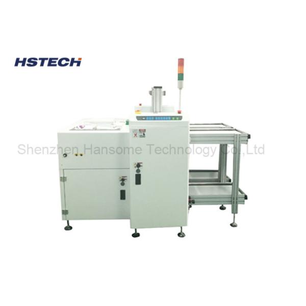 PCL And Touch Screen Controlled PCB Unloader with SMEMA Signal Communication and Each Hold 2 Magazine for SMT Production Line