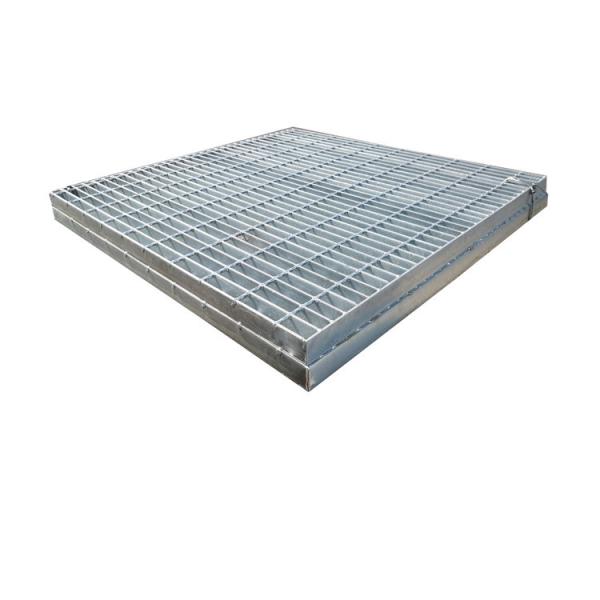 L'immersion chaude résistante a galvanisé des grilles que les prix parquettent la grille en acier de style simple inoxydable