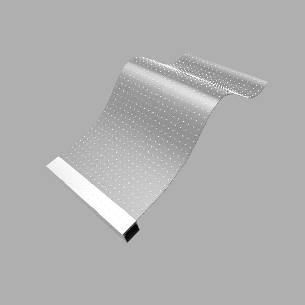 Pantalla de pantalla de película LED transparente flexible para centros comerciales