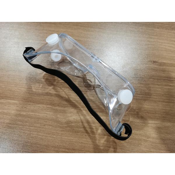 Clear Dust Proof Safety Glasses , Light Transmittancable Science Safety Goggles