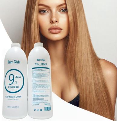 Private Label Hair Dye Cream Developer Wholesale OEM Expert  Hair Dye Factory for Mild Natural Hair Color Developer