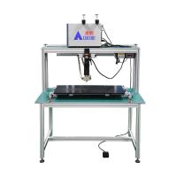 Máquina de soldagem por ponto de escritório semiautomática de trilho-guia para baterias de lítio cilíndricas