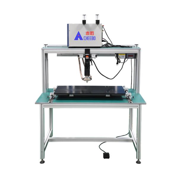 Máquina de soldadura de ponto de bateria de lítio semiautomática de travagem de galpão Transistor pneumático de alta precisão de eficiência