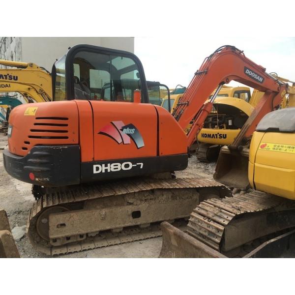 Аттестация ИСО емкости ведра экскаваторов 0.28м3 Доосан ДХ80-7 подержанная