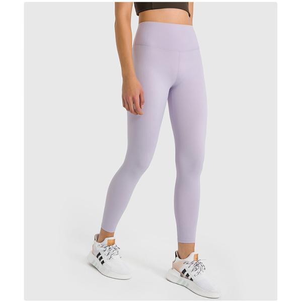 Simple Breathable Cloud Sense Yoga Pants Capri Tight Slim Casual Anti Pilling