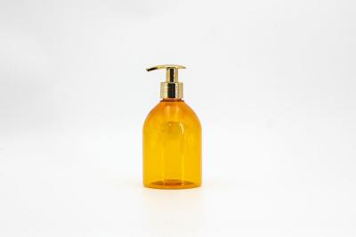 Garrafas maiorias alaranjadas transparentes da loção 300ml de 118mm
