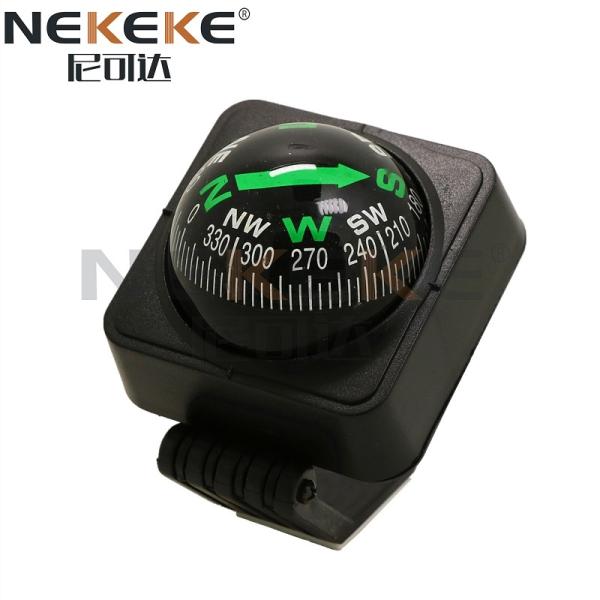 Adjustable Nautical Dashboard Compass Ball Shockproof For Marine Car