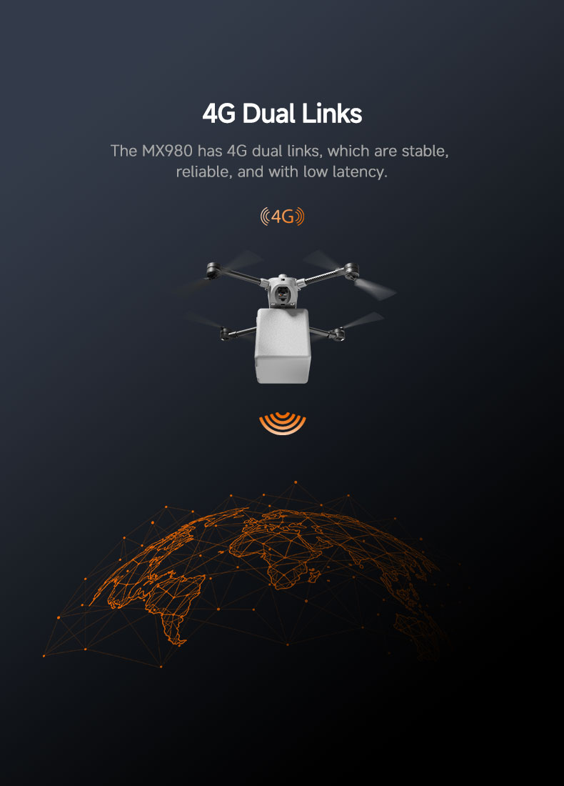 SKYDROID MX980 Folding Multifunctional Logistics Drone Maximum Load Capacity of 5KG High-Precision RTK 8KM Delivery Drone