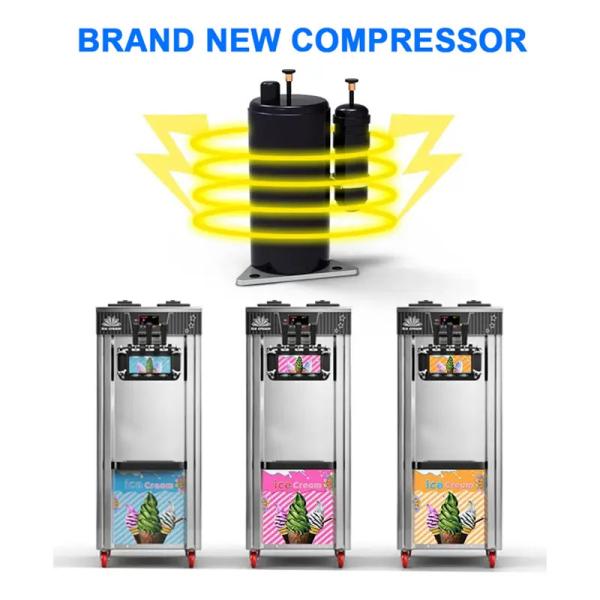 110v Diy Ice Cream Maker Machine 1850w Ce Passed