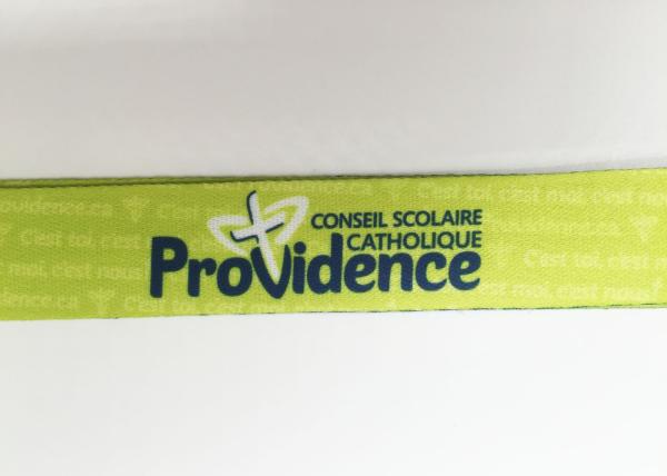 Eco Friendly Dye Sublimation Lanyards ， Id Card Holder Lanyard 20mm With Metal Hook