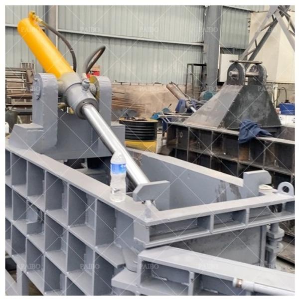 Baler de embalagem de metal de alumínio de 22kW para compactação de latas de resíduos e sucata de metal