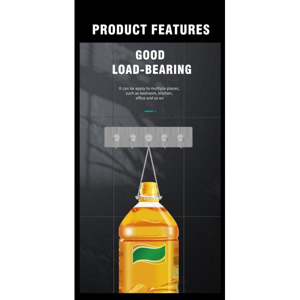 Сильно установленная вешалка стены закрепляет сверхмощный высасыватель хранения для Bathroom