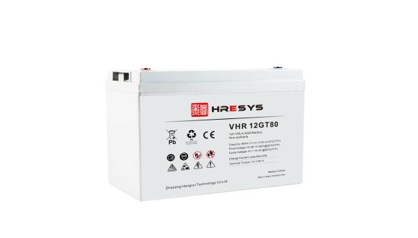 12 V 80 AH Top Terminal VRLA AGM Battery for General Purpose , L330mm x W174mm x H215mm