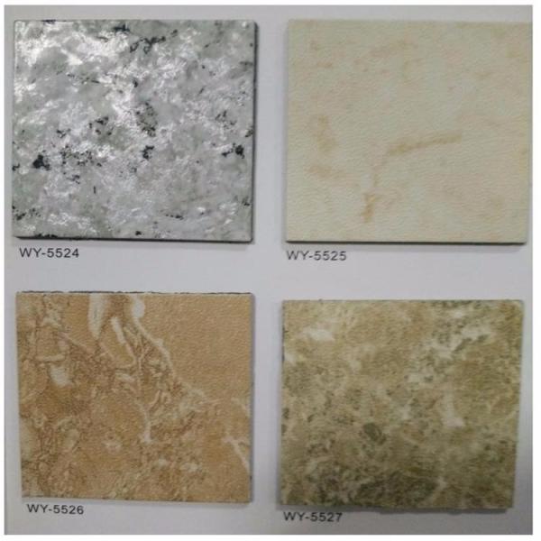 Marble Grain PVC Vinyl Flooring For Hospital School Hotel Simple Color