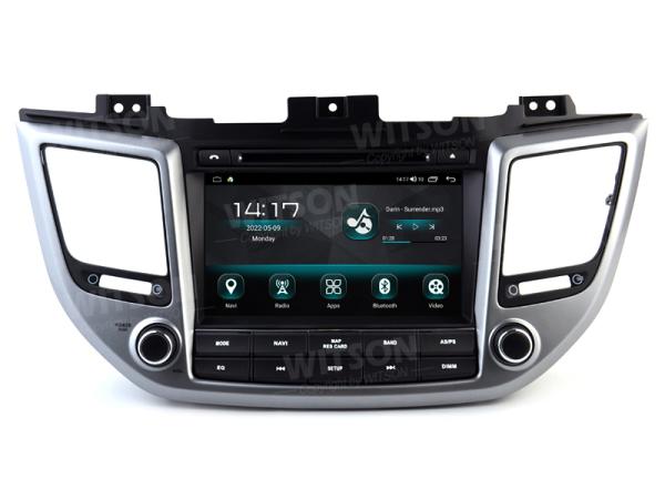 8 estilo do OEM da tela sem a plataforma de DVD para o motorista 2015-2018 da mão esquerda ix35 de Hyundai Tucson 3 Car Stereo