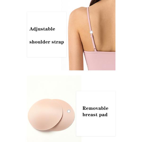 4 colors Solid Color Adjustable Splice Womens Sports Bra Breathable Yoga underwear