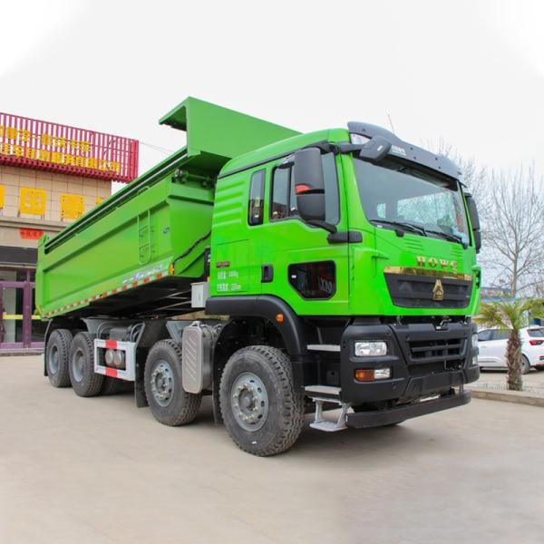8x4 Used Dumper Tipper Dump Trucks 460hp Howo 12 Wheels Truck 30 Ton 35 Ton 40 Ton