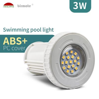 Luz de superfície VED AC/DC 12V 3W IP68 plástico da associação do diodo emissor de luz da montagem do FCC