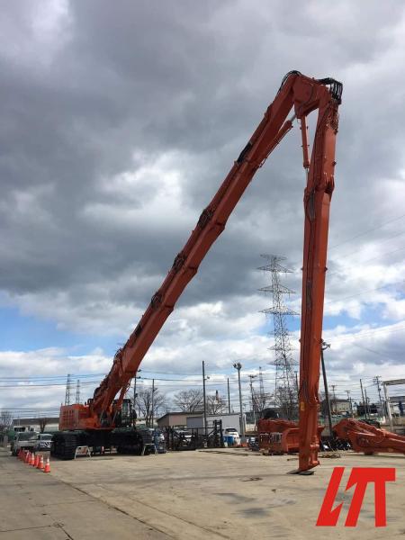 Máquina escavadora Long Reach Boom e peças sobresselentes de Ton Long Boom Swamp Excavator do braço 22