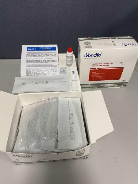 Medical Accessories Igm Igg Rapid Test Kit Quikly Antibody Test 2~30°C Storage Conditions