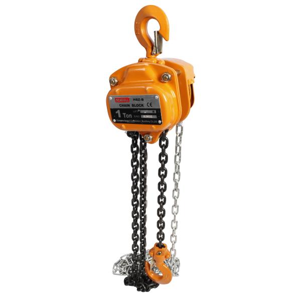 CE Approved Hand Lifting Chain Block , Alloy steel Manual 1 Ton Chain Hoist