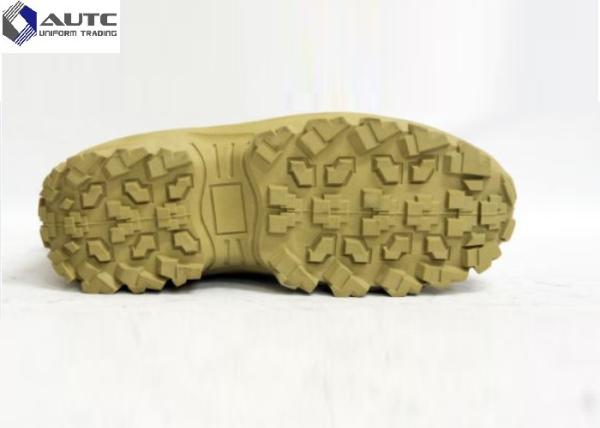 Esportes meados de da vitela das anti sapatas táticas militares do deslizamento que caminham o tempo resistente