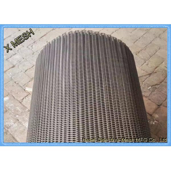 Inconel 601 Metal Wire Mesh Spiral Conveyor Belt For Semiconductor Transportation