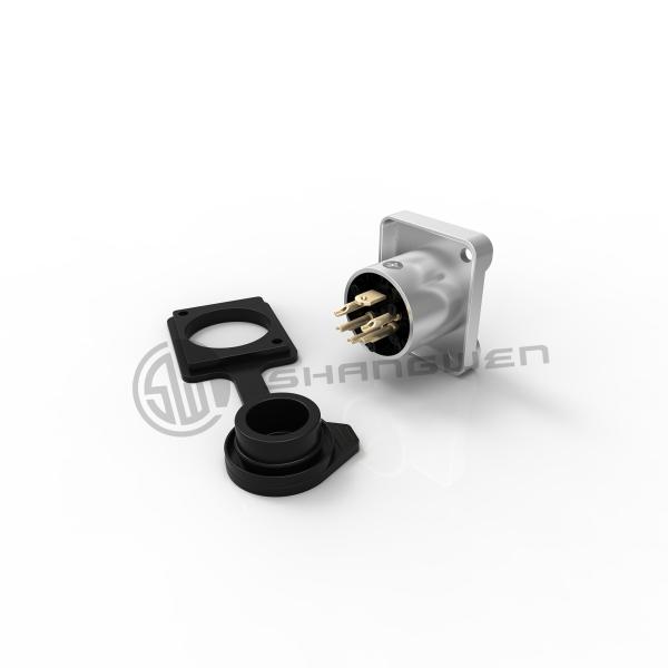 Audio XLR Connector Outdoor Waterproof 5 Pin Connector Мужской разъем