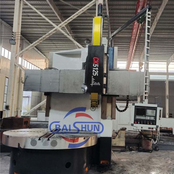 CK5125 Torno vertical CNC de trabajo pesado Torno central rotativo