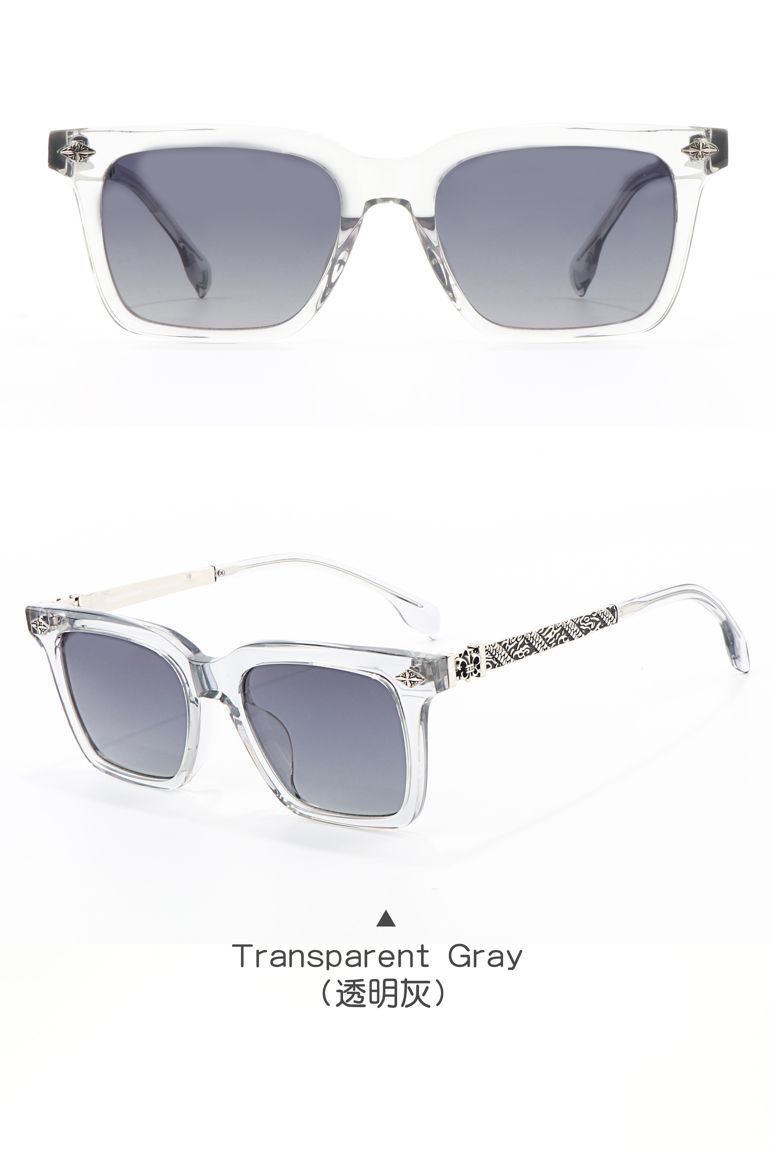 Light Fashion New Summer 2025 Small Black square Classic Vintage Men Uv400 Designer Acetate Luxury Brand Sunglasses for Ladies
