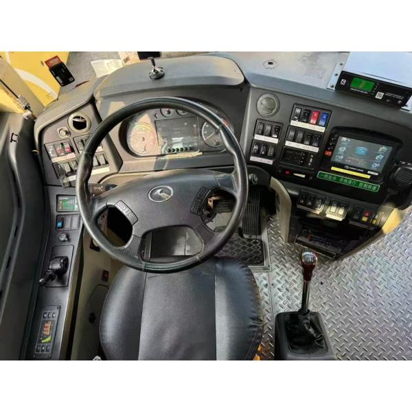 2017 -Made 46-Seat Second-Hand Diesel King Long Tourist Bus with Air Conditioning LHD Steering Position 243 kw Engine Power