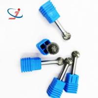 La boule solide de carbure ébarbe pour les dossiers rotatoires Burr Type B de carbure de pièces de machine-outil