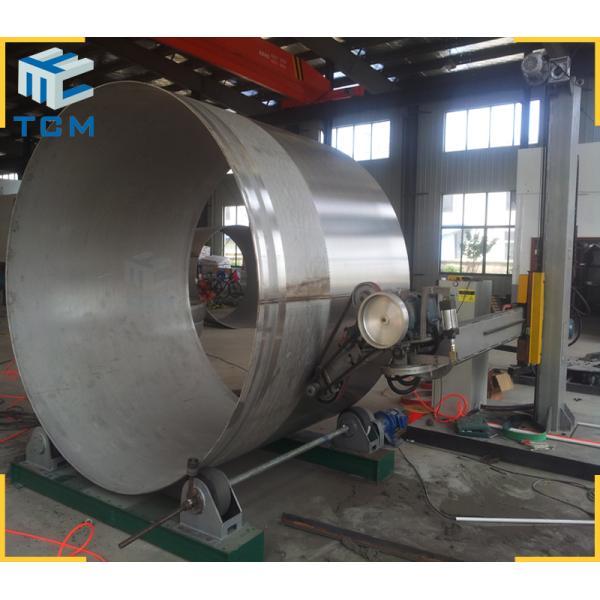 Stainless Steel Vessel Tank Polishing Machine For Metal Surface  400V 415V