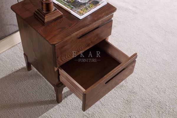 Nightstand Drawer Bedside Table Bedroom Furniture