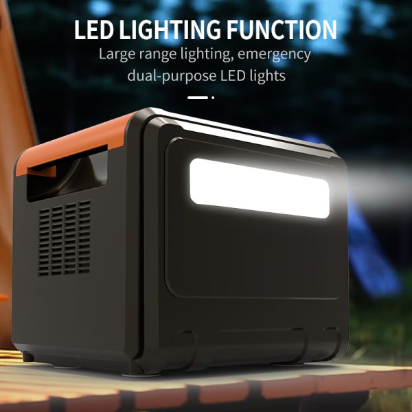 295Wh Capacity Portable Camping Power Station 220V 50Hz For Solar Charging