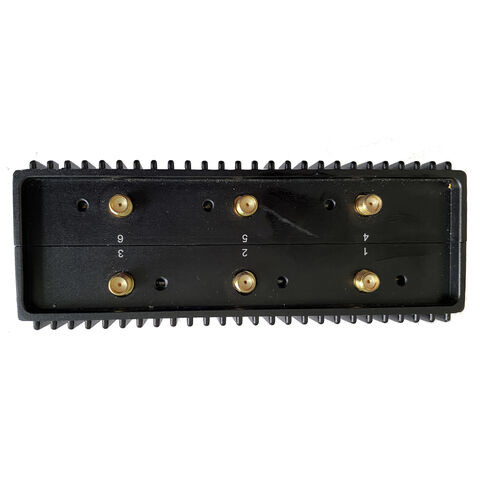 Jammer de señal de teléfono móvil 5G Jammer 6 bandas 8-10W Jammer de señal por banda Todos los teléfonos celulares 2G / 3G / 4G / 5G State Art Aluminio