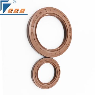 Corrosion Resistant FKM Oil Seal Double Lip Seal Ring With Temperature Resistance Up To 250°C