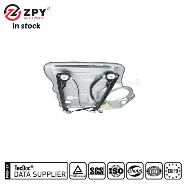 ZPY 7E0837461 Front Window Regulator Frame With Door Panel FR For Audi A6