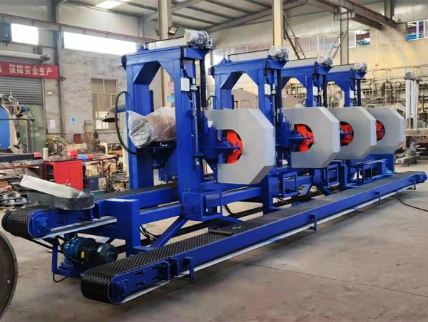 6頭部の多数の横は/woodが機械をresaws大きい木製の傾斜のための帯鋸をResaw