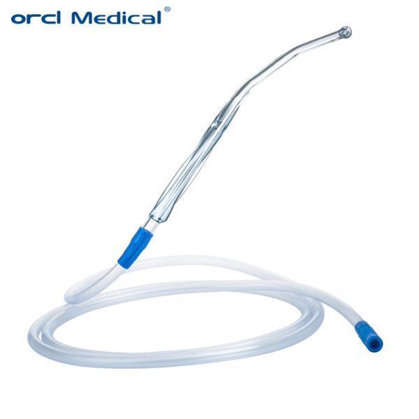 Medical Disposable Suction Tube Connecting Tube With Yankauer Handle