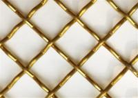 Maillage de câble tissé carré en cuivre sur mesure pour l'industrie chimique