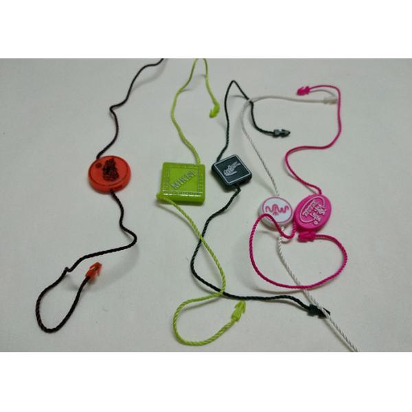 Custom Plastic Hang Tags Brand Name Swing Tags For Clothes Double Ends String