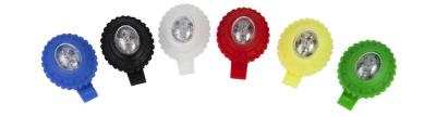 Lightweight Silicone LED Bike Lights Small Size Customized Design Easy To Use