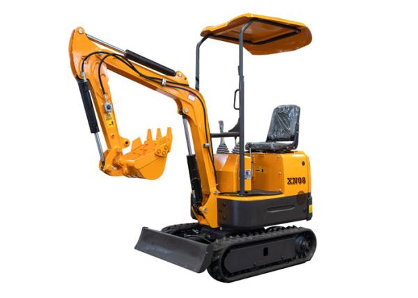 8.6KW Belparts 0,025 EUROS V de cbm XN08 Mini Excavator Bagger