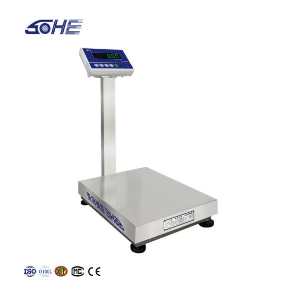 Stainless Steel A3 Industrial Bench Weighing Scale for Heavy-Duty Weighing 50cm x 60cm