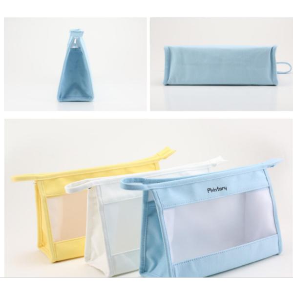 Custom Printed Toiletry Bag , Recyclable Makeup Toiletry Travel Bags