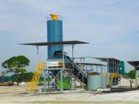béton de 125kw 400t/H traitant en lots et machines de construction de routes de centrale de malaxage