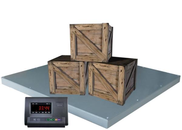 Warehouse 1.5M 60HZ Industrial Floor Scales With Digital Display