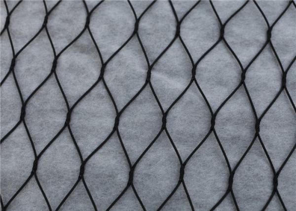 Hand Woven Stainless Steel Netting Mesh Durable Acid / Alkalinity Resisting