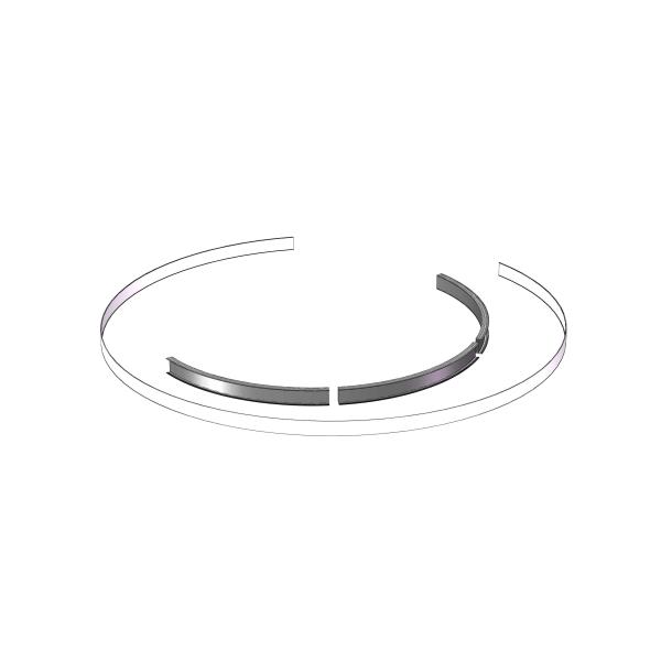 Outside Led Suspended Ring Pendant CR120X90mm Linear Lighting Fixtures